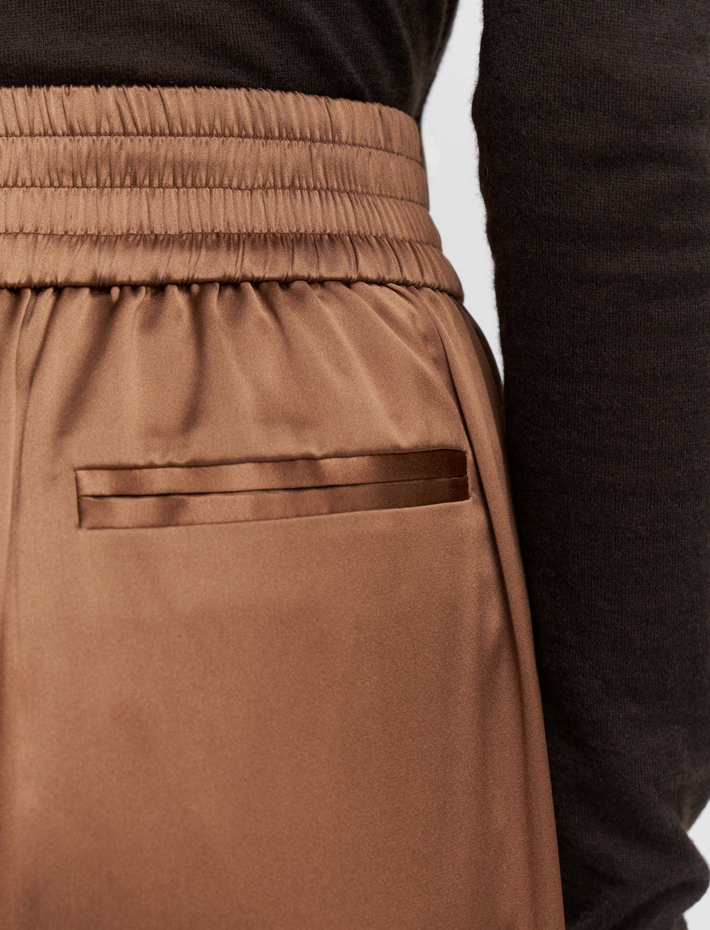 Dijon Silk Satin Trousers