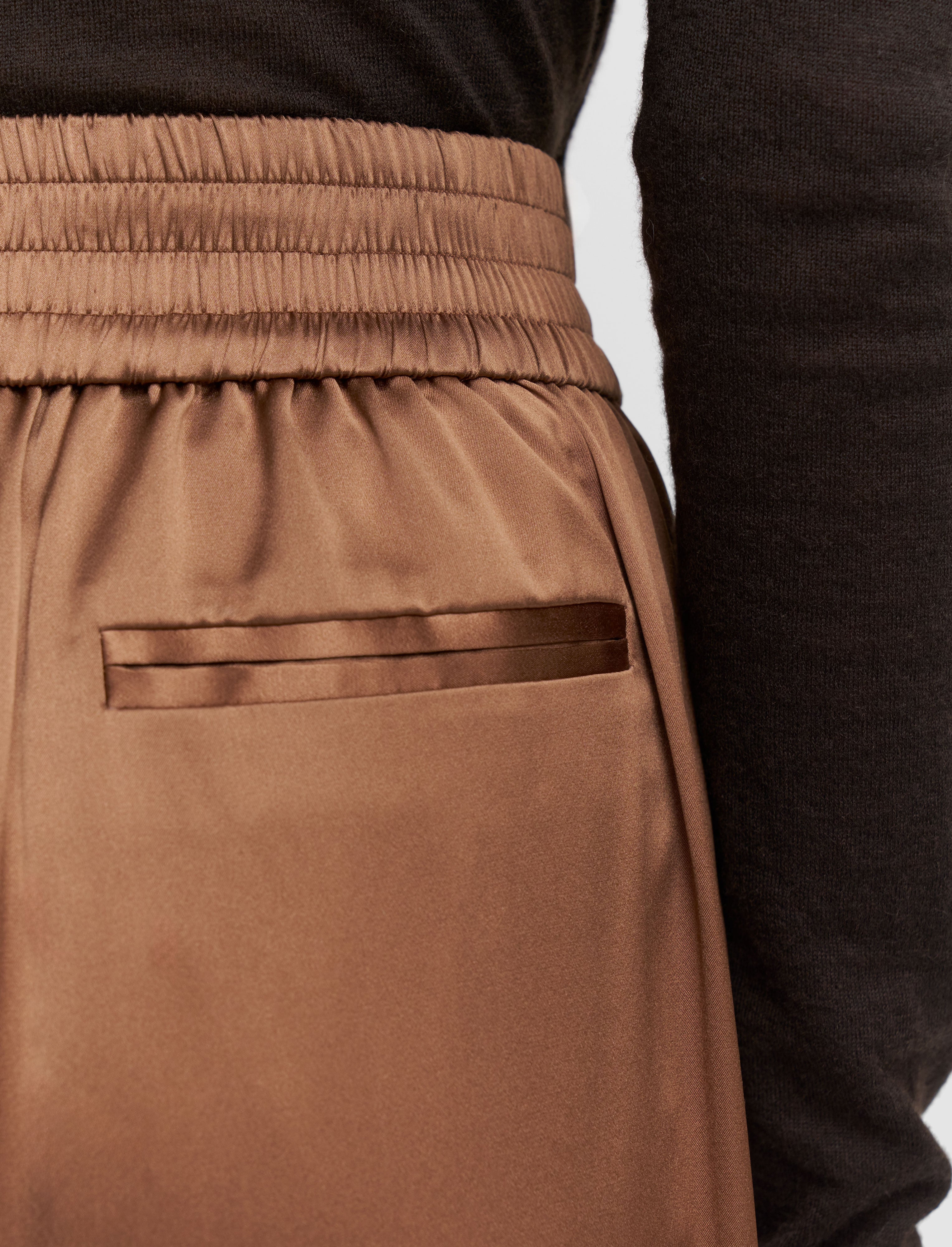 Dijon Silk Satin Trousers